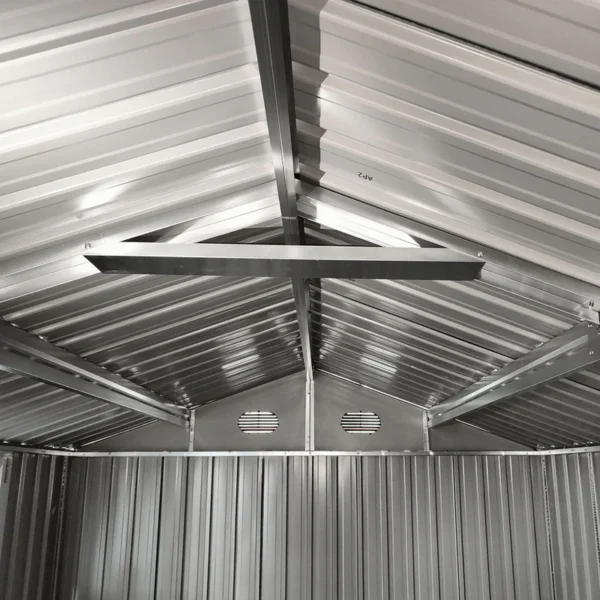 Metal Storage Shed with Double Hinged Doors - Image 9
